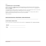 Appointment Confirmation Letter template gratis en premium templates