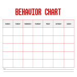 Lego Behavior Chart gratis en premium templates