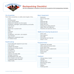 template topic preview image Backpacking Essentials Checklist