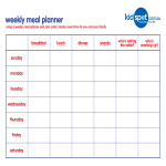 template topic preview image Weekly Family Meal Planner