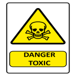 Danger Toxic Sign gratis en premium templates
