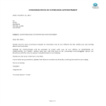 template topic preview image Interview Appointment Confirmation Letter