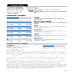 Financial Analysis gratis en premium templates