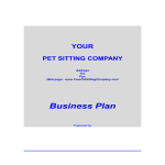 template topic preview image Pet Daycare Business Plan