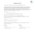 image Promissory Note Template