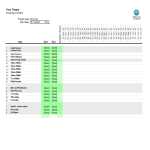 template topic preview image Simple Gantt Chart Excel template