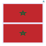 Morocco Flag gratis en premium templates