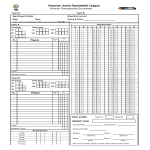 Junior Basketball Score Sheet gratis en premium templates