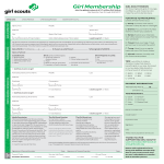 Girl Scout Registration Form Printable gratis en premium templates