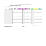 Weekly Employee Timesheet Spreadsheet Excel Template gratis en premium templates