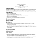 template topic preview image Business Process Analyst CV