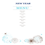 template topic preview image NewYear Party Menu