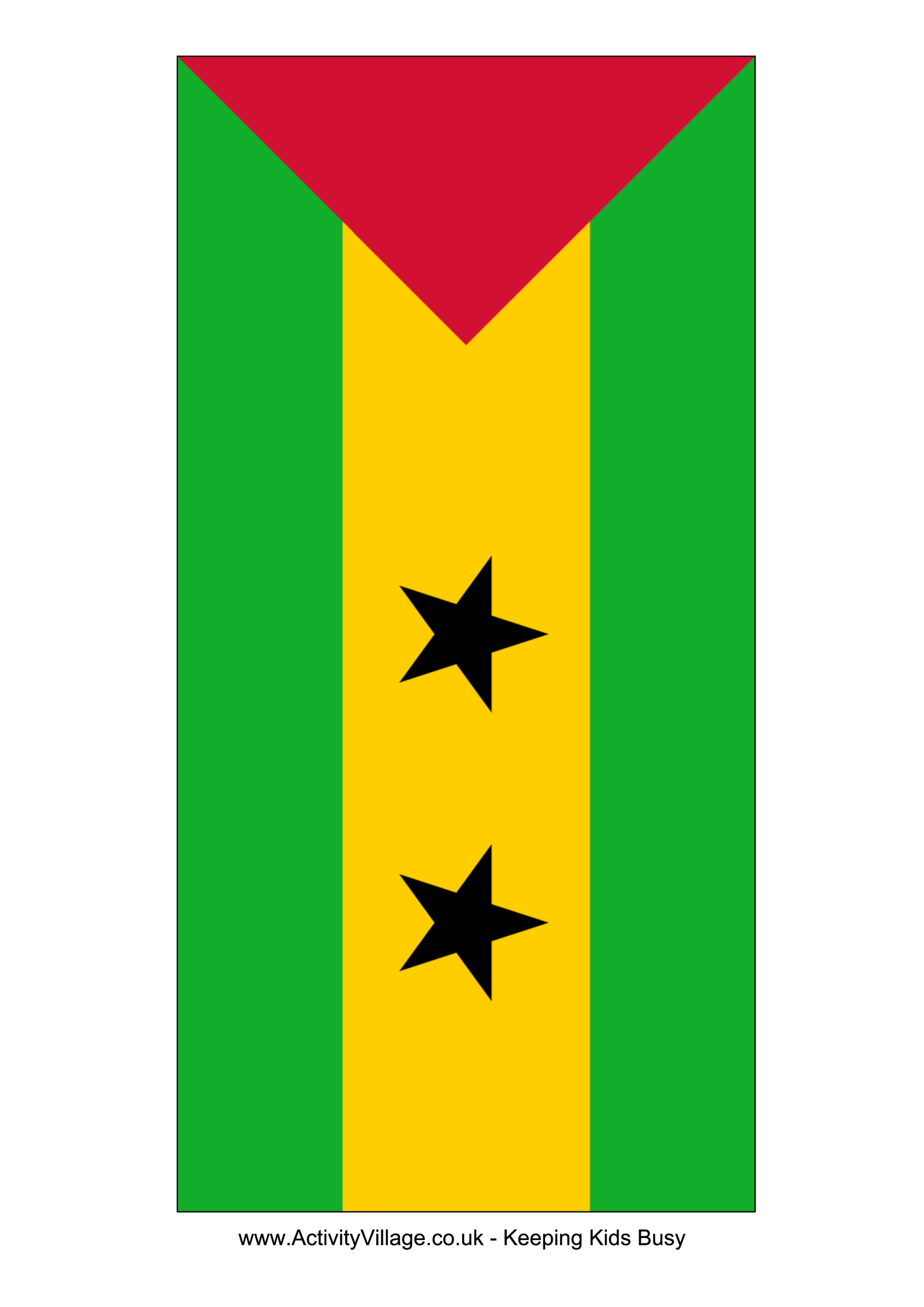 Sao Tome And Principe Flag gratis en premium templates