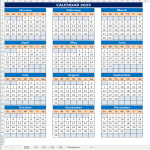 template topic preview image Calendar 2025
