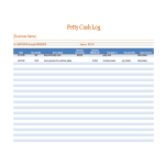 petty cash log worksheet excel gratis en premium templates