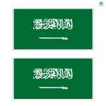 template topic preview image Saudi Arabia printable flag