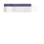 Factory RACI Chart in Excel gratis en premium templates