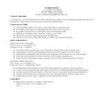 template topic preview image Department Sales Manager Resume