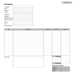 Vorschaubild der VorlageBlank Business Invoice