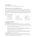 template topic preview image Marketing Account Executive Resume template