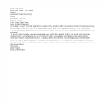 Service Complaint Letter gratis en premium templates