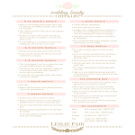 Printable Wedding Beauty Checklist gratis en premium templates