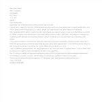 template topic preview image Job Application Letter For Marketing Executive