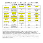 template topic preview image Printable Scholar Bowl Schedule