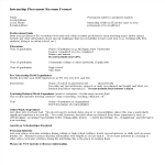 Internship Placement Resume gratis en premium templates