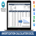 template topic preview image Amortization Calculator Excel Template