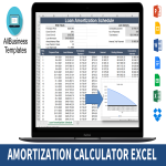 Amortization Calculator Excel Template gratis en premium templates