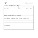 Customer Injury Incident Report gratis en premium templates