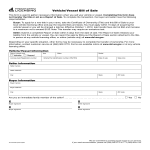 Vehicle/Vessel Bill Of Sale gratis en premium templates