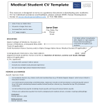 Medical Resume gratis en premium templates