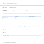 template topic preview image Project Planning sample