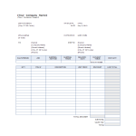 Purchase Order sample gratis en premium templates