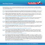 template topic preview image Baby To Do Checklist Sample