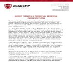 Group Fitness Training Certificate gratis en premium templates