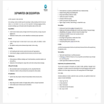 Copy Writer Job Description gratis en premium templates