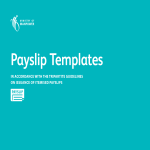 Full Payslip Booklet English gratis en premium templates