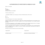 template topic preview image Medical Authorization Letter Template