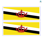template preview imageBrunei Flag