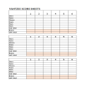 Yahtzee Score Sheets worksheet gratis en premium templates