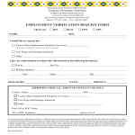 template topic preview image Employment Verification Request Form