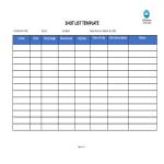 Shot List gratis en premium templates