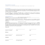 Employee Contract Addendum Regarding Polygraph Test gratis en premium templates