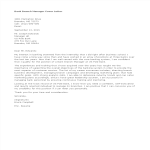 template topic preview image Bank Branch Manager Cover Letter Sample