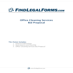 template topic preview image Cleaning Bid