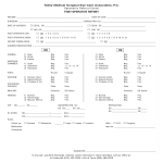 Operative Medical Report gratis en premium templates