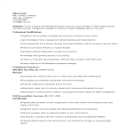 template topic preview image Grocery Store Manager Resume